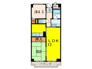 グレ－ス武庫之荘の物件間取画像